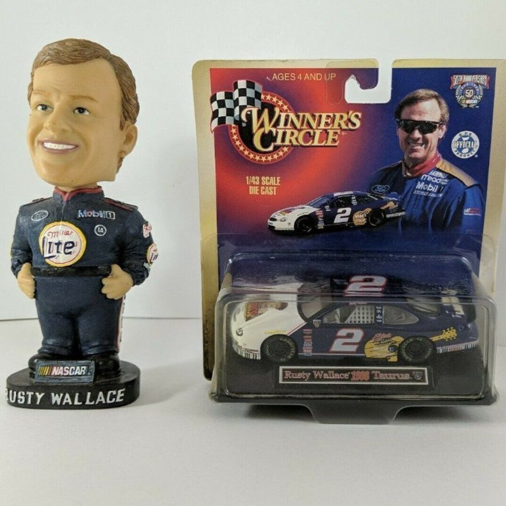 NASCAR #2 Rusty Wallace 1998 Bobblehead